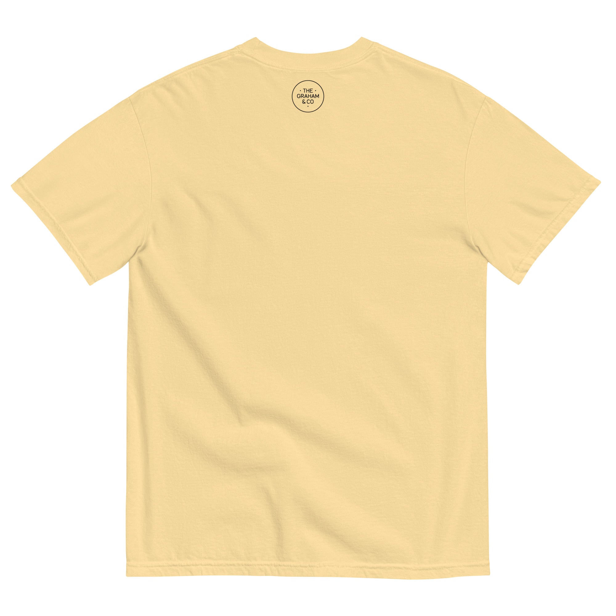 THE GRAHAM & CO BEAR NICKLE - Garment-dyed Heavyweight Tee