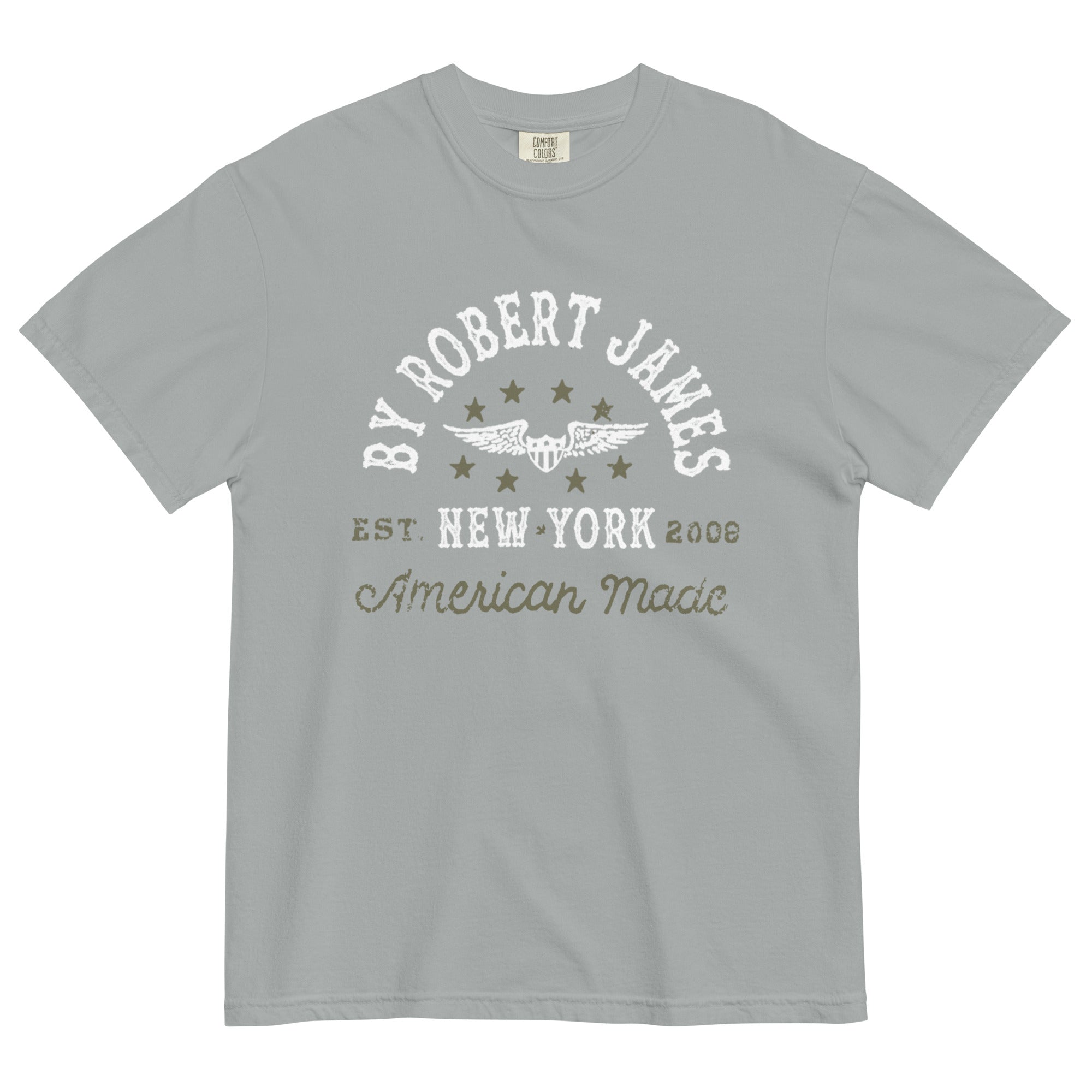 BY ROBERT JAMES - New York Est. 2008 - Garment-Dyed Heavyweight Tee
