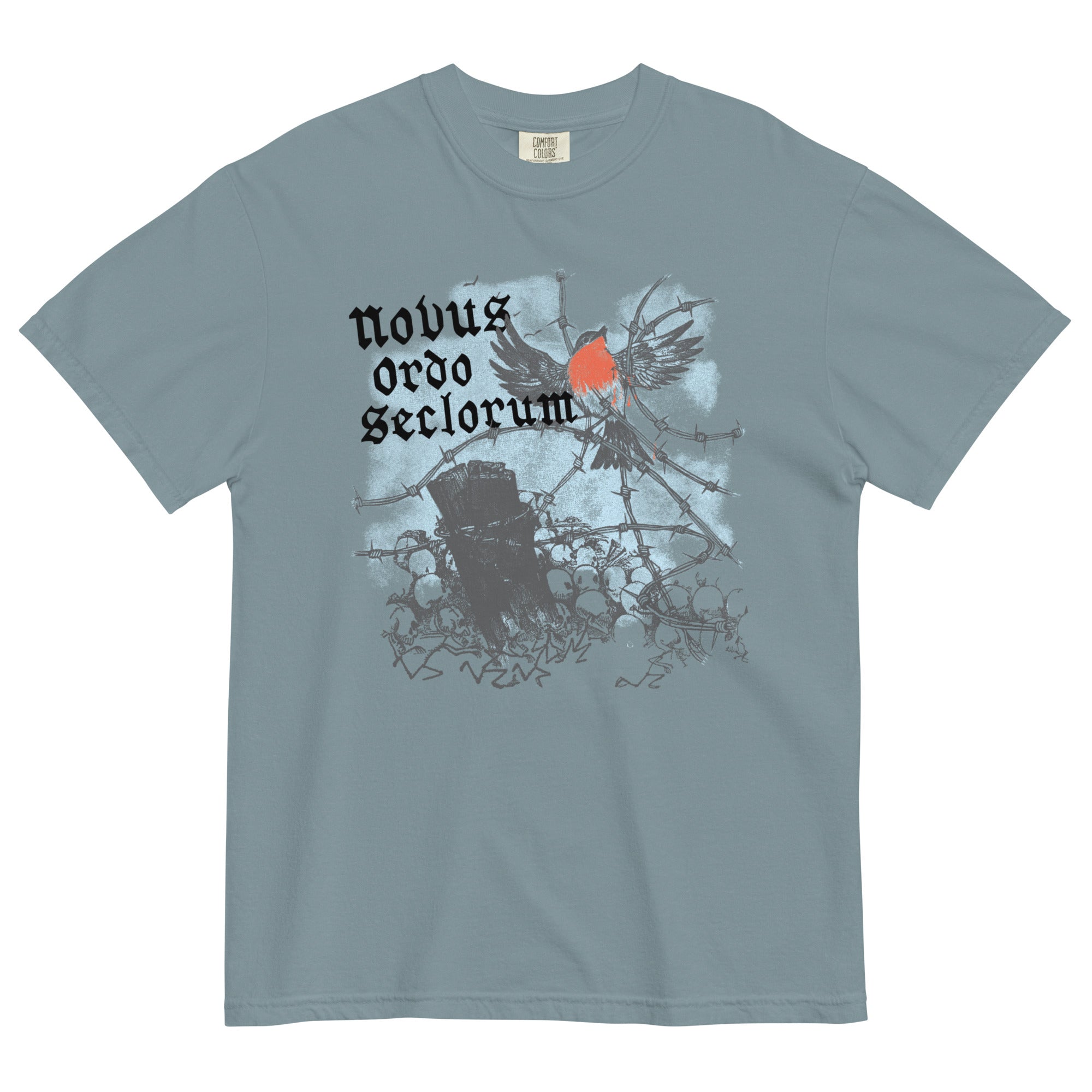 NOVUS ORDO SECLORUM - Garment-Dyed Heavyweight Tee