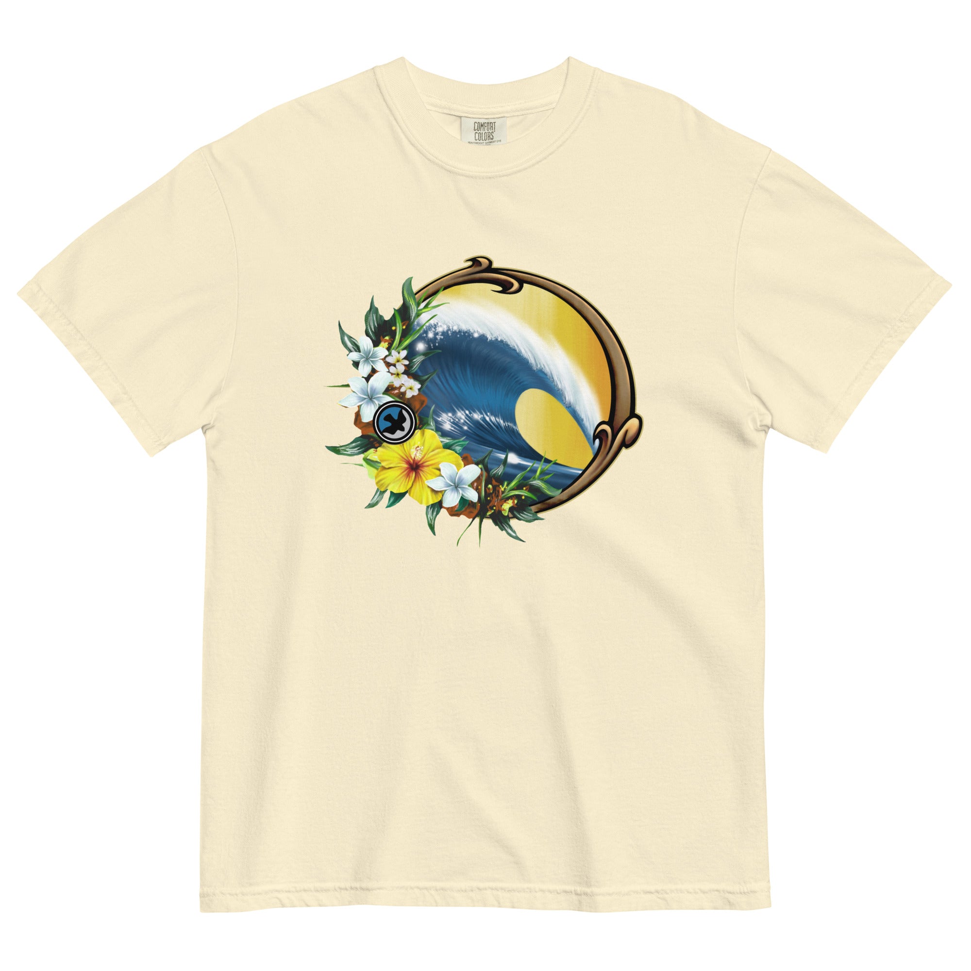 Hampton's Big Wave, Garment-Dyed Heavyweight Tee