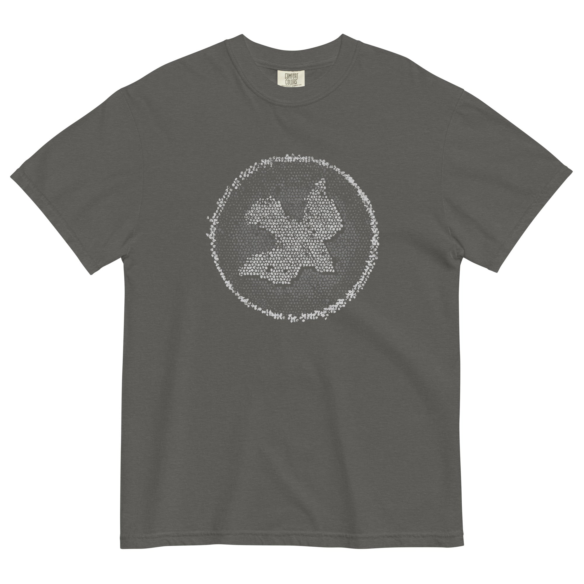 SILVER DOVE MOSAIC - Garment-Dyed Heavyweight Tee