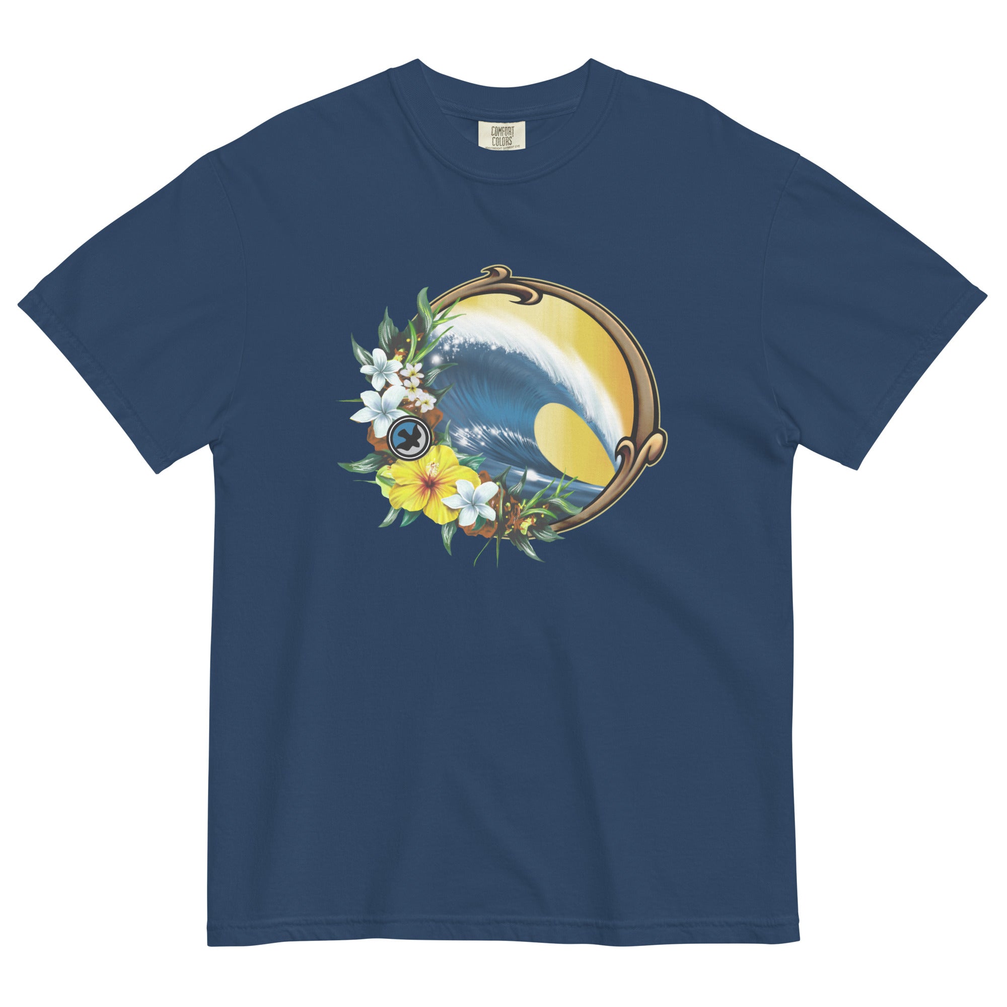 Hampton's Big Wave, Garment-Dyed Heavyweight Tee