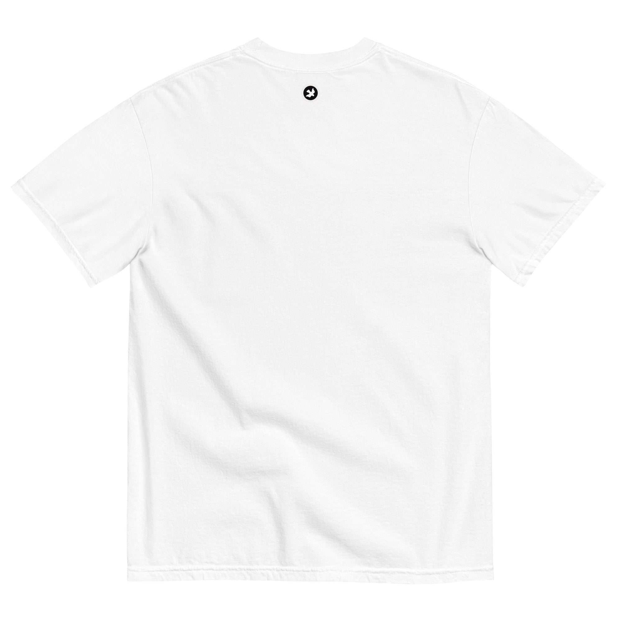 THE BAND PLAYS ON Unisex garment-dyed heavyweight t-shirt