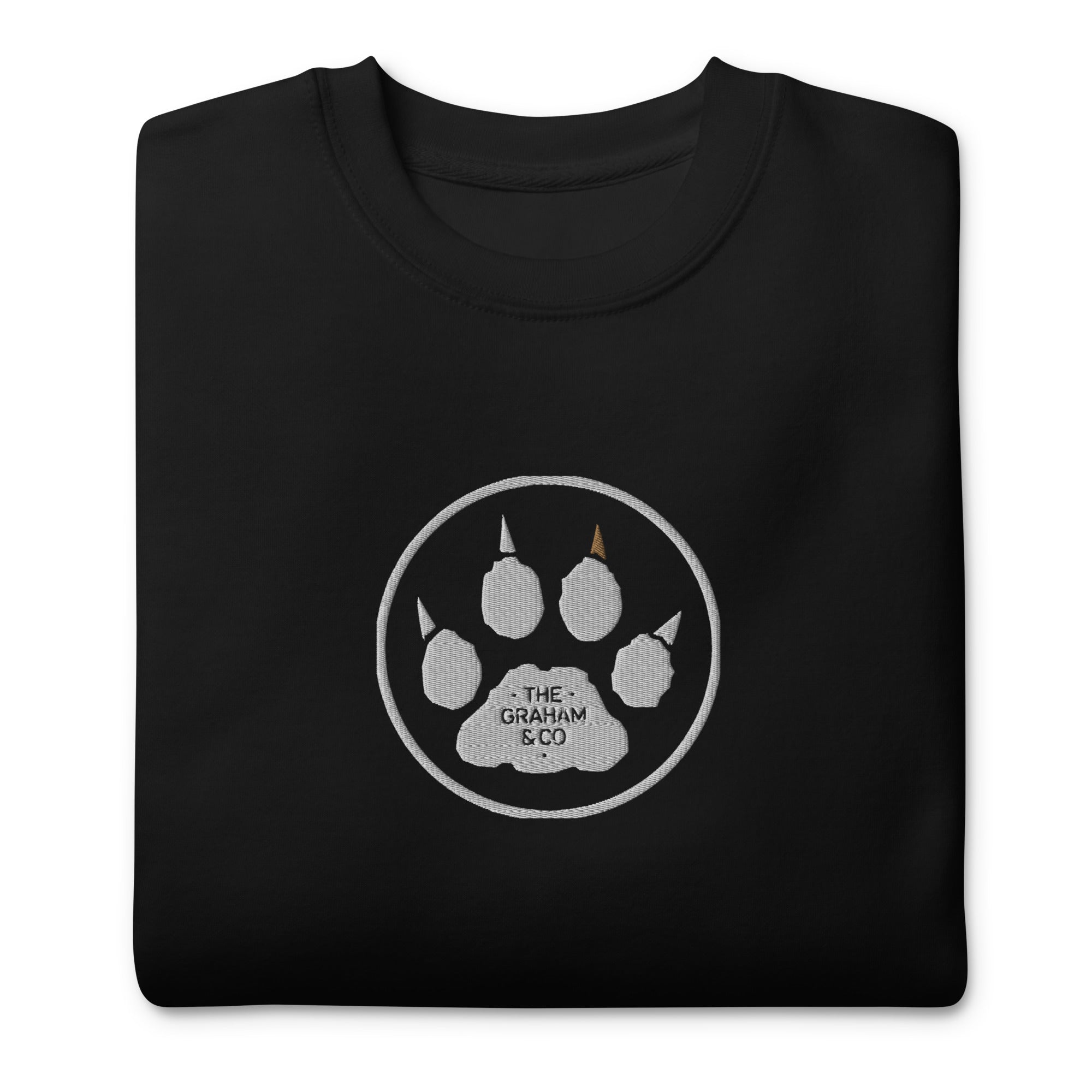 the graham & co Bear Claw Embroidery - Heavy Sweatshirt