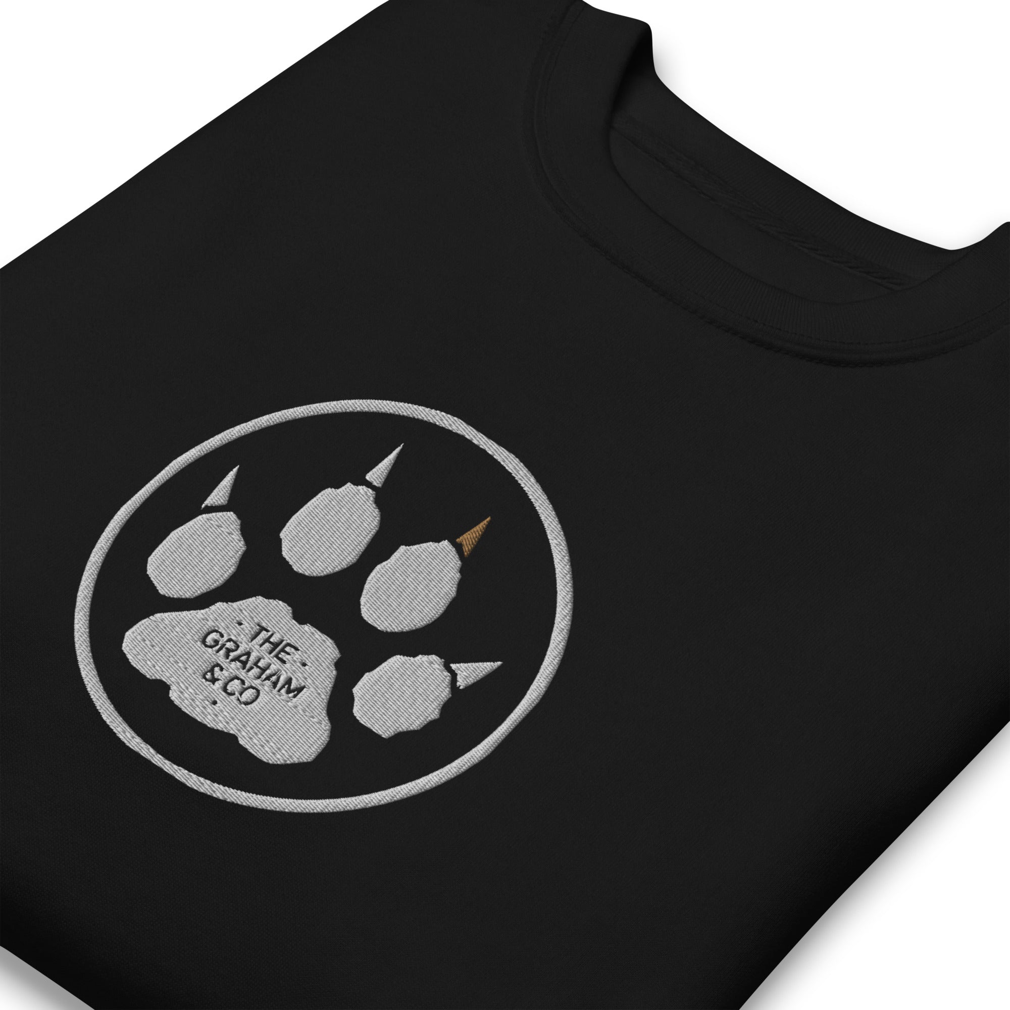 the graham & co Bear Claw Embroidery - Heavy Sweatshirt