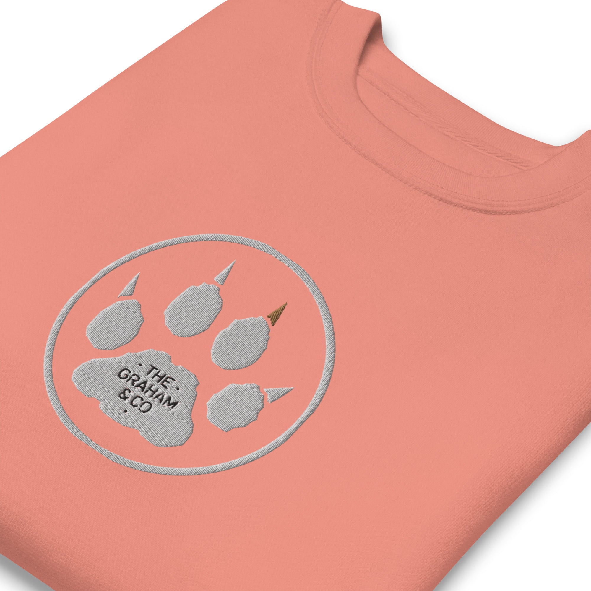 the graham & co Bear Claw Embroidery - Heavy Sweatshirt