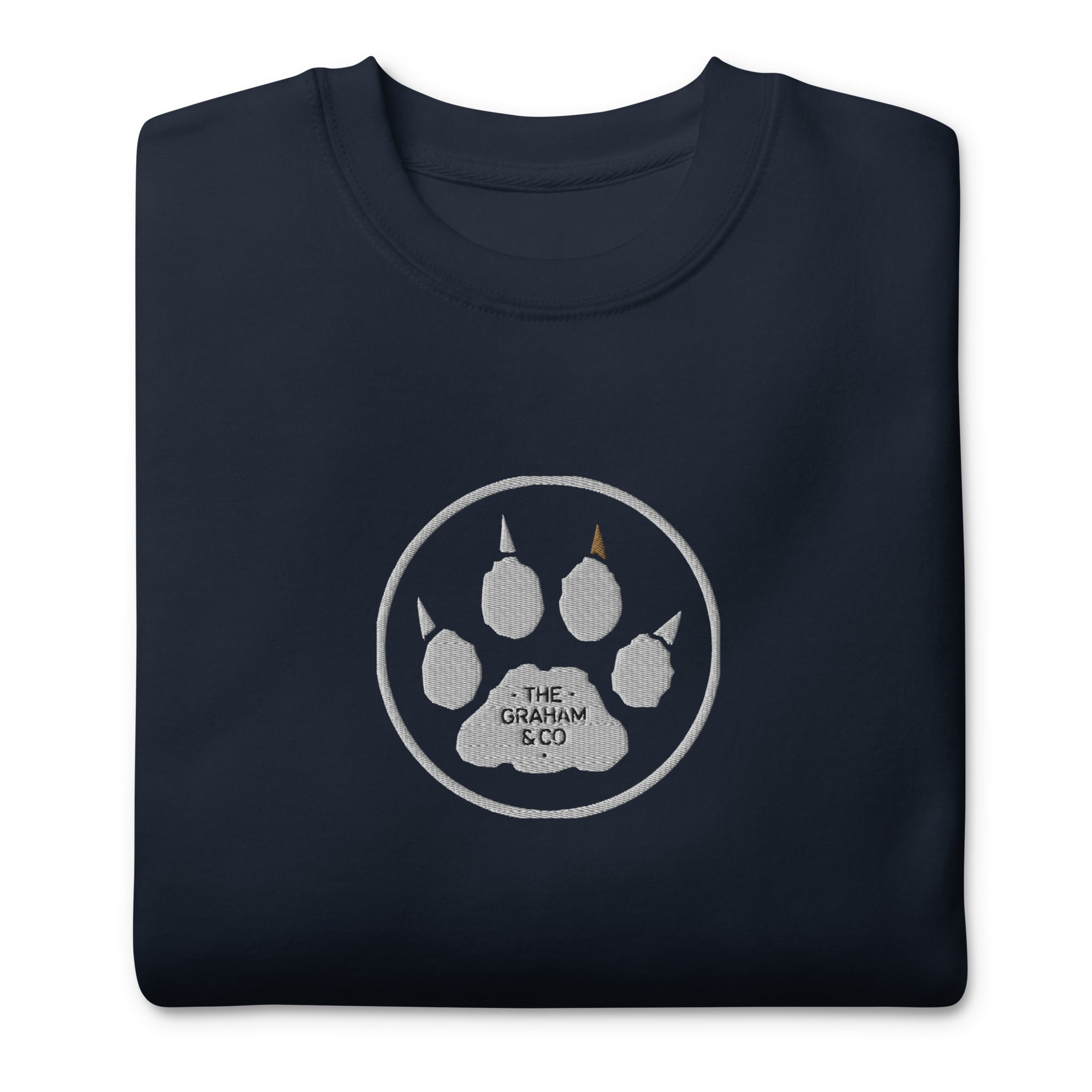 the graham & co Bear Claw Embroidery - Heavy Sweatshirt