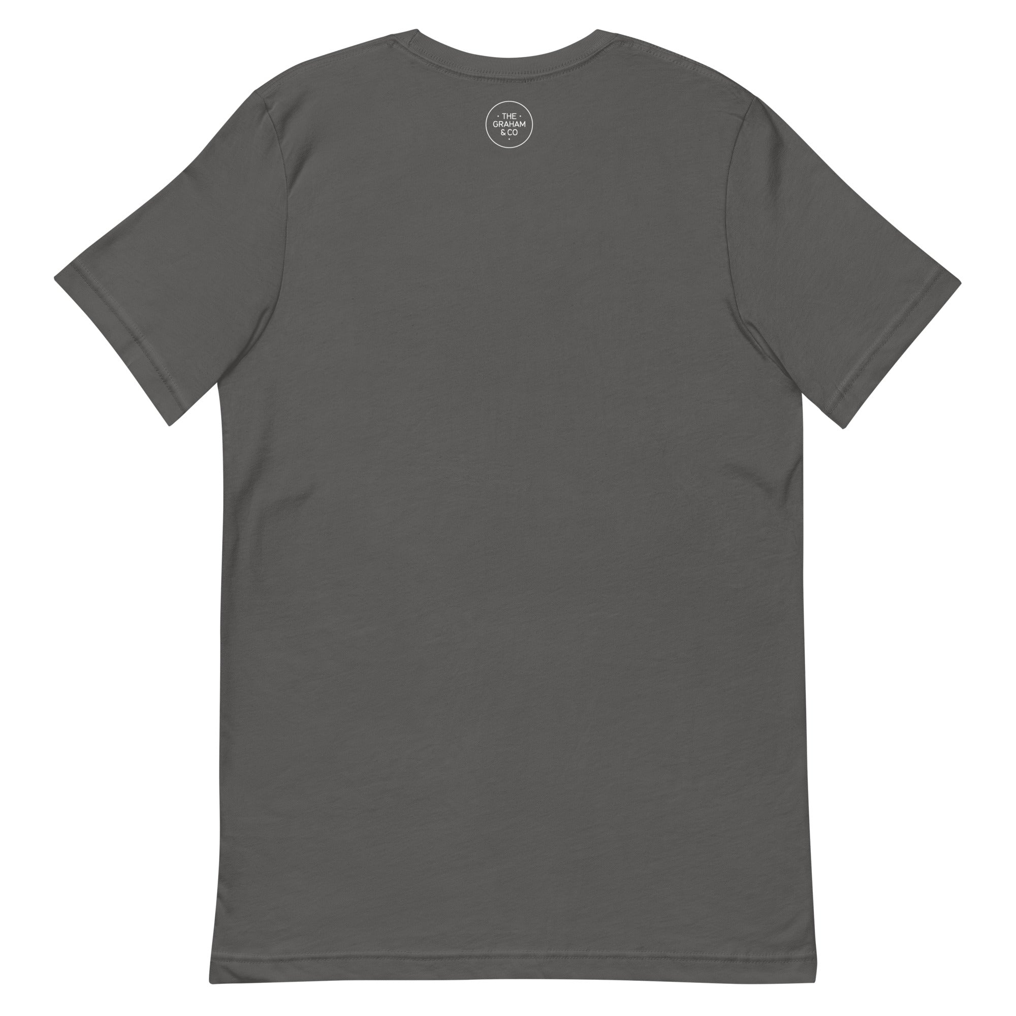 THE GRAHAM & CO - BLACK AND WHITE Unisex t-shirt