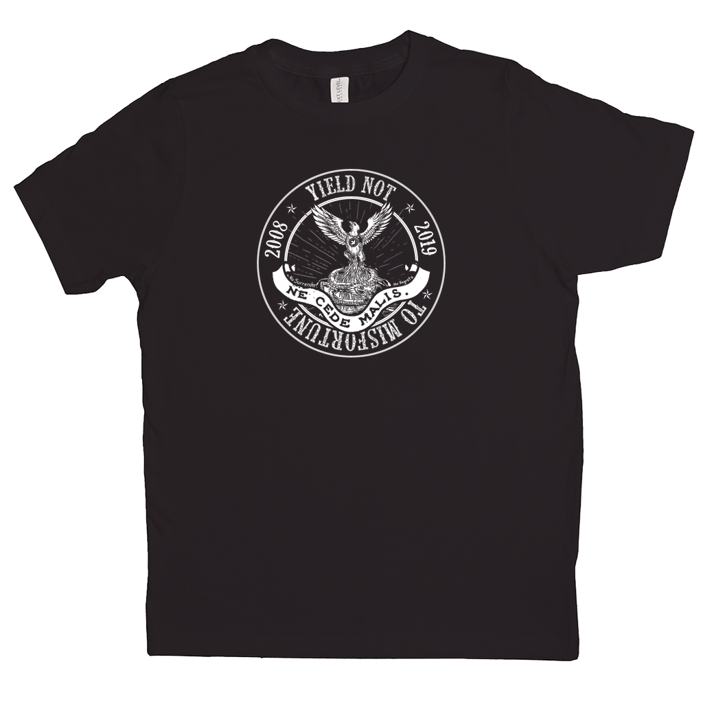 EAGEL RISING YEILD NOT TO MISFORTUNE / -T-Shirts (Youth Sizes)