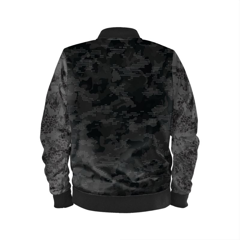 DARK MENACING DOT CAMO /MENS BOMBER