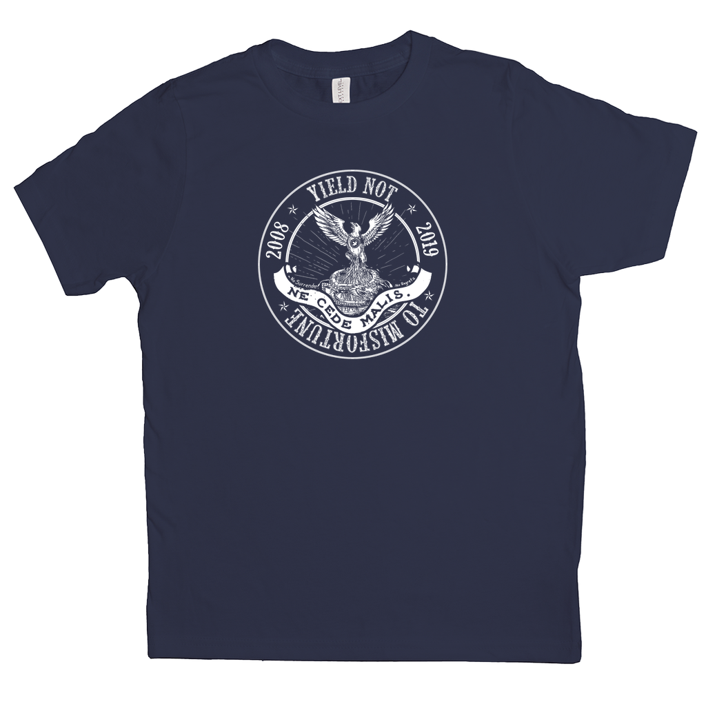 EAGEL RISING YEILD NOT TO MISFORTUNE / -T-Shirts (Youth Sizes)