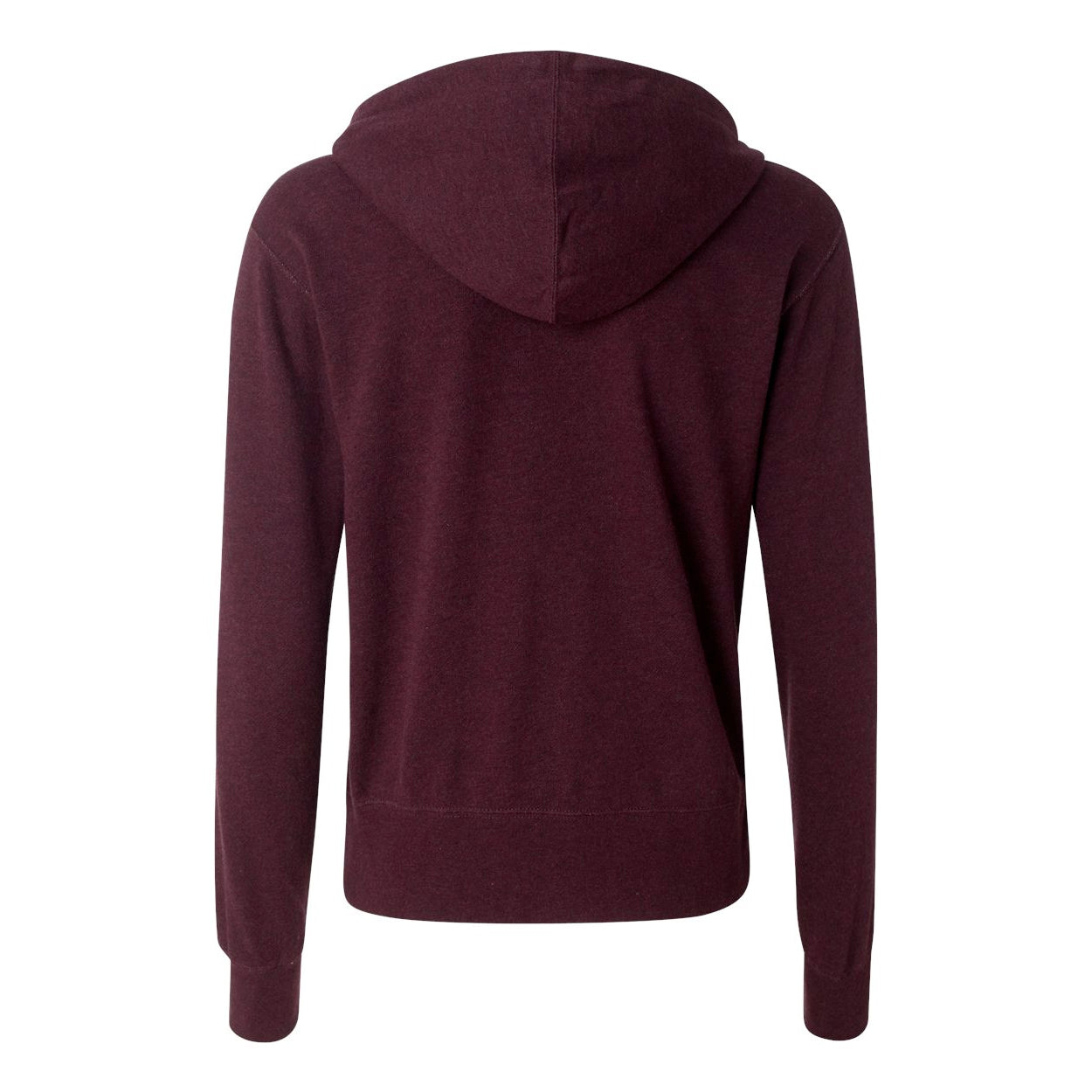 BROADWAY OXBLOOD -Full Zip Hoodie French Terry Men's Knit By Robert James