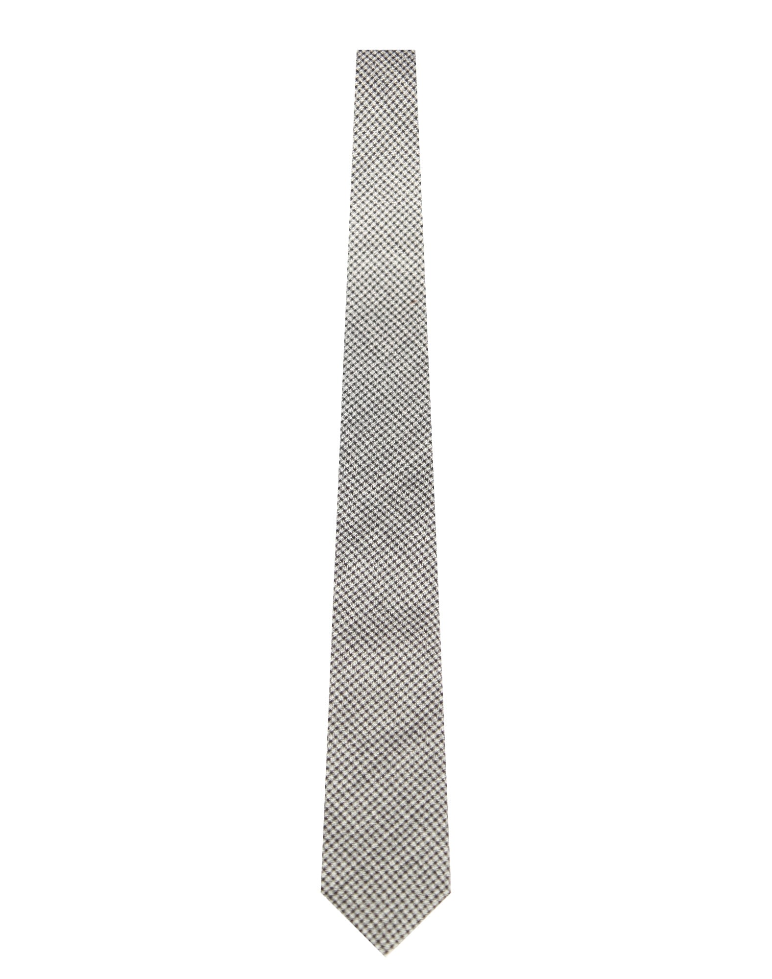 BRJ //GREY HOUNDSTOOTH TIE Men's Ties By Robert James