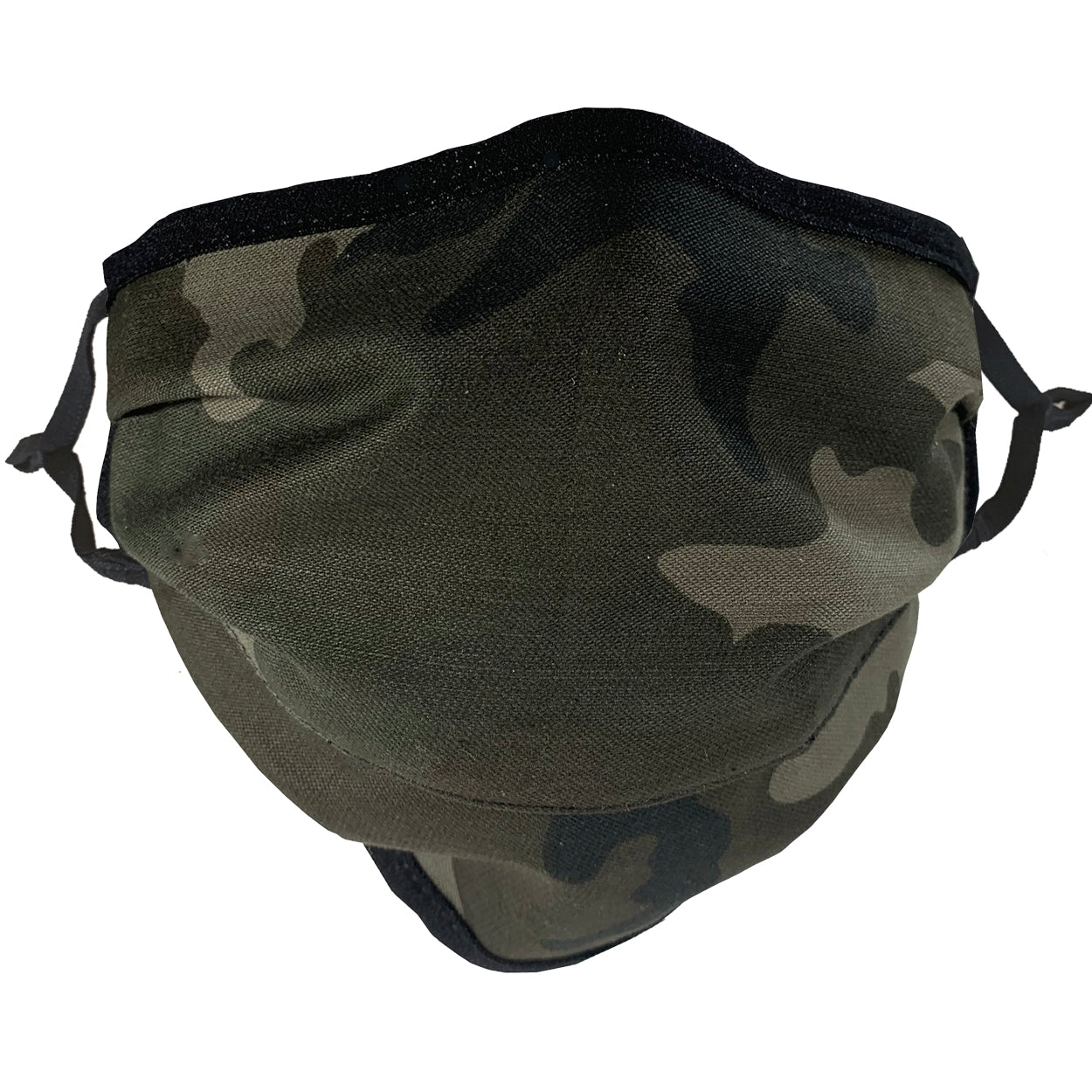 COTTON OLIVE CAMO Beverage / Cocktail Mask - 1 PC Face Mask