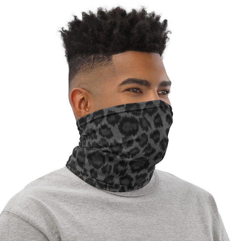 BRJ GUNMETAL LEPPARD / Neck Gaiter