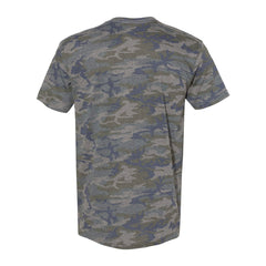THE BOWERY ROCK N ROLL FIT TEE - Olive Navy Camo Men's Knit T-Shirt By Robert James