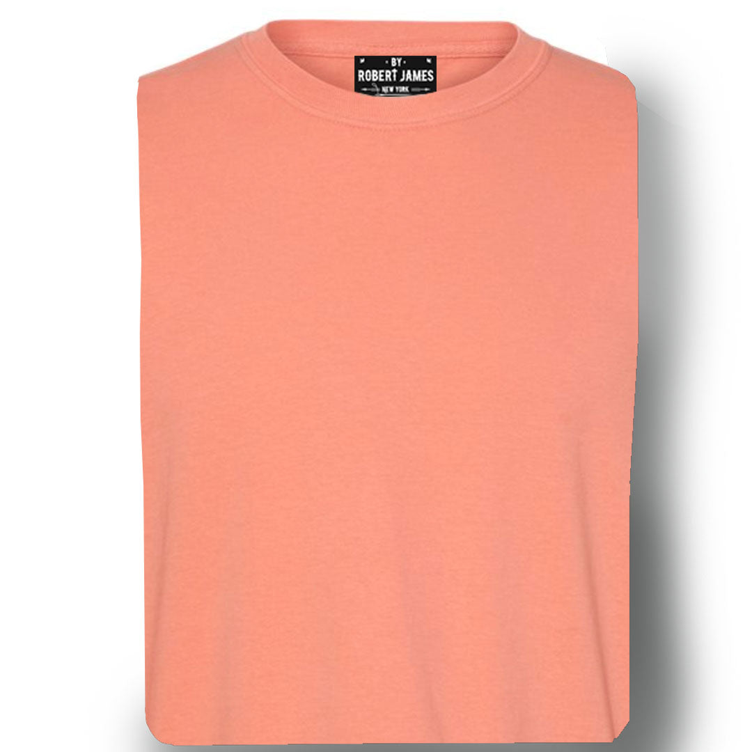THE BUCK LONG SLEEVE PIGMENT DYED TEE - HORIZON BLUE Men's Knit T-Shirt By Robert James
