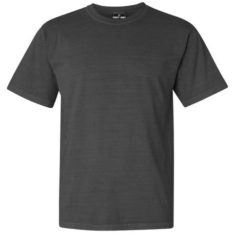 THE RULLOW PIGMENT DYED TEE - WASHED BLACK Men's Knit T-Shirt By Robert James