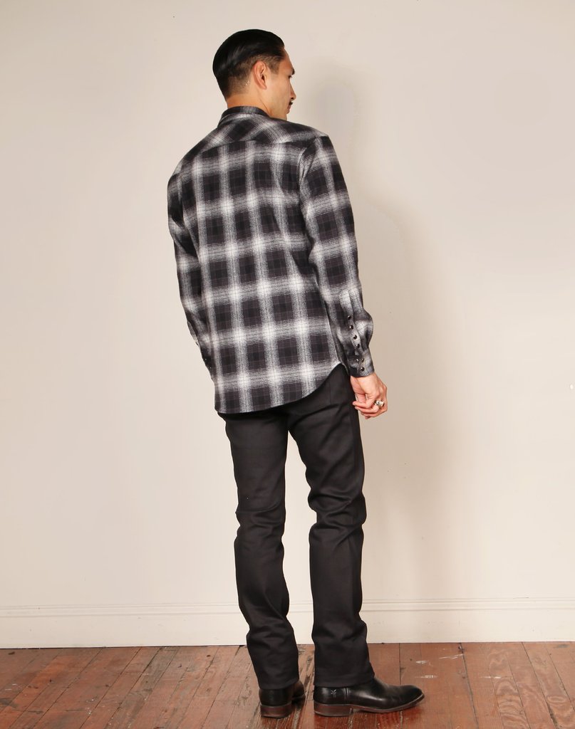 Western Jean // BLACK Men's Denim Jeans By Robert James