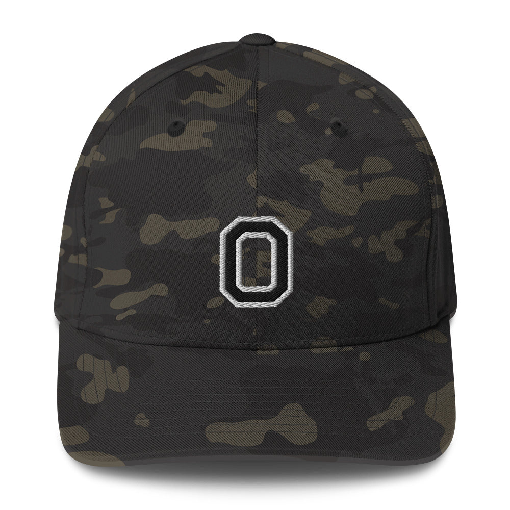Flex Fit Block "ZERO" Direct Embroidery Structured Twill Cap