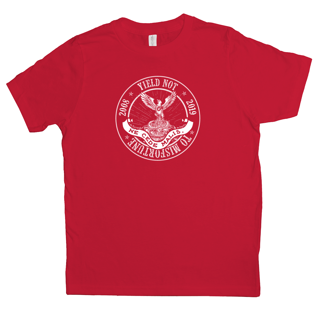 EAGEL RISING YEILD NOT TO MISFORTUNE / -T-Shirts (Youth Sizes)