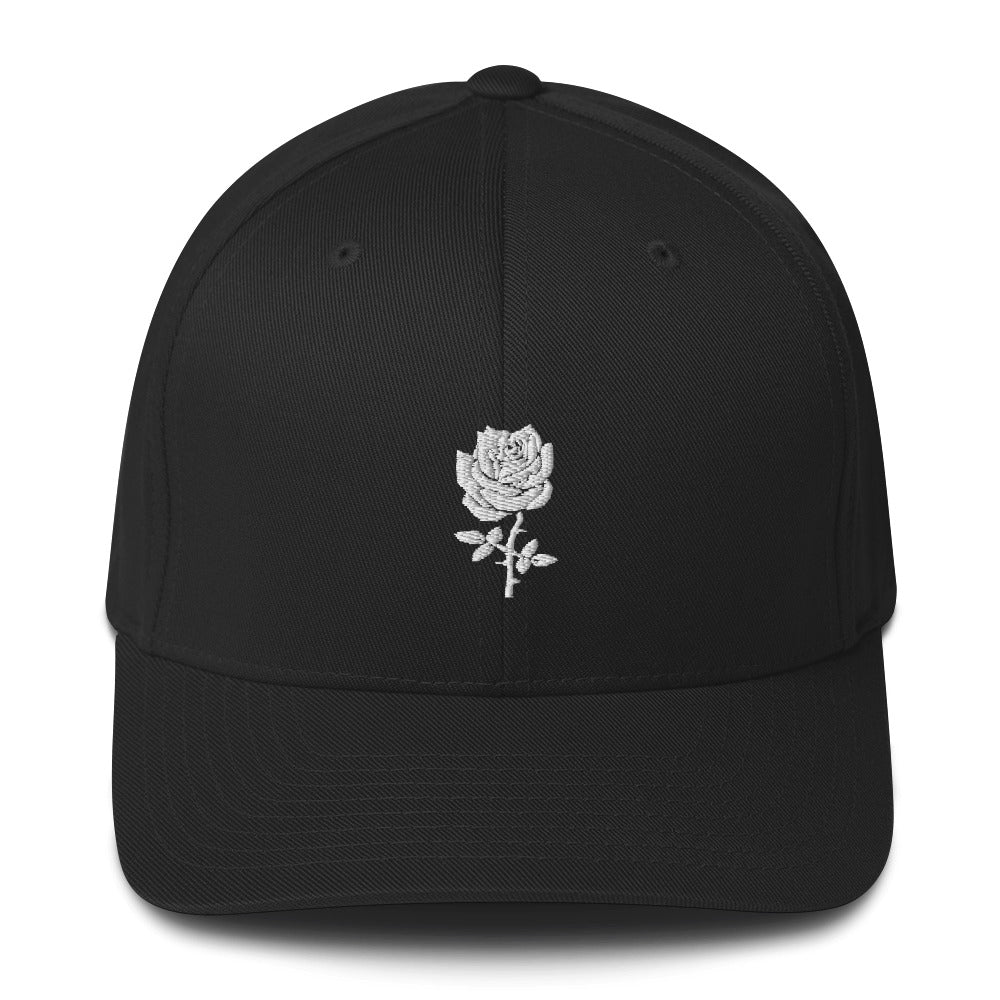 THORNY ROSE// Structured FLEX FIT Twill Cap