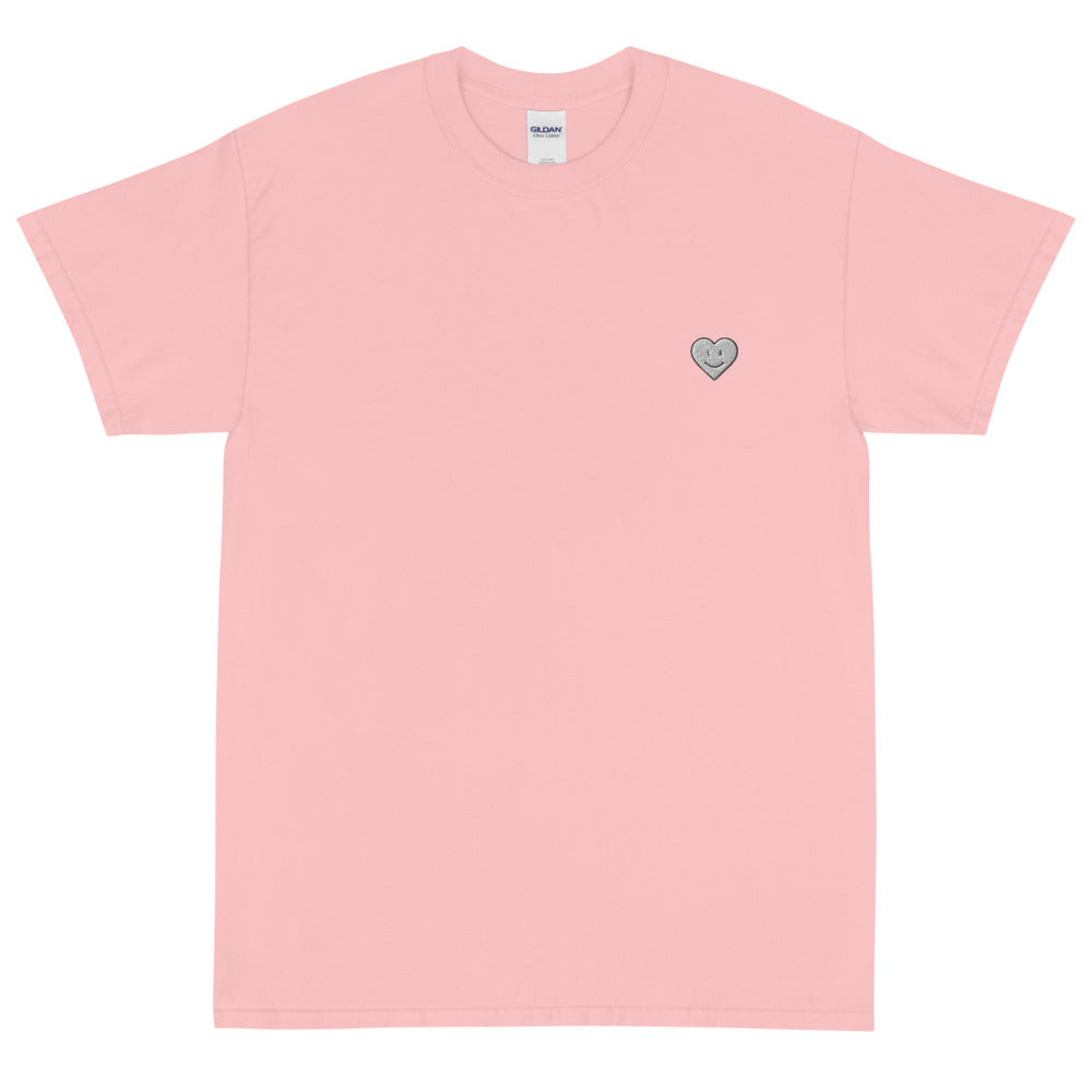 BRJ LA HEART EMBROIDERY / Short Sleeve T-Shirt
