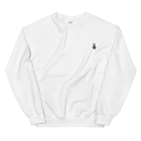 BRJ PEACE OUT BLACK ./ Med Weight Sweatshirt
