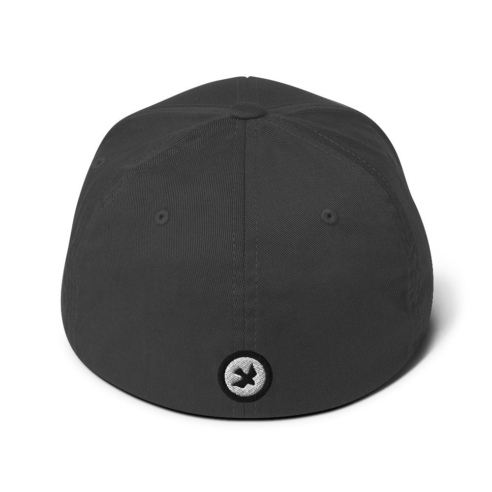 THORNY ROSE// Structured FLEX FIT Twill Cap