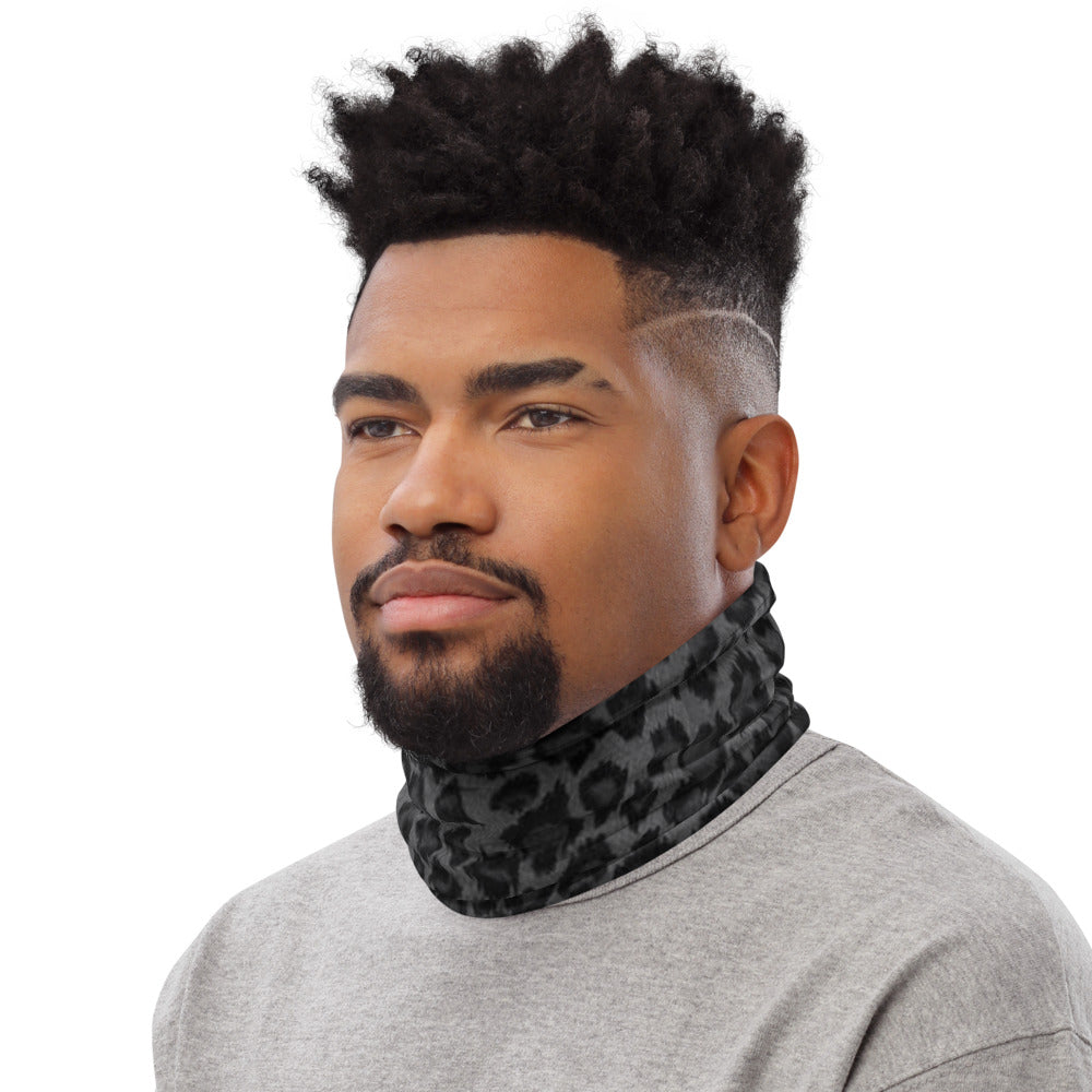 BRJ GUNMETAL LEPPARD / Neck Gaiter