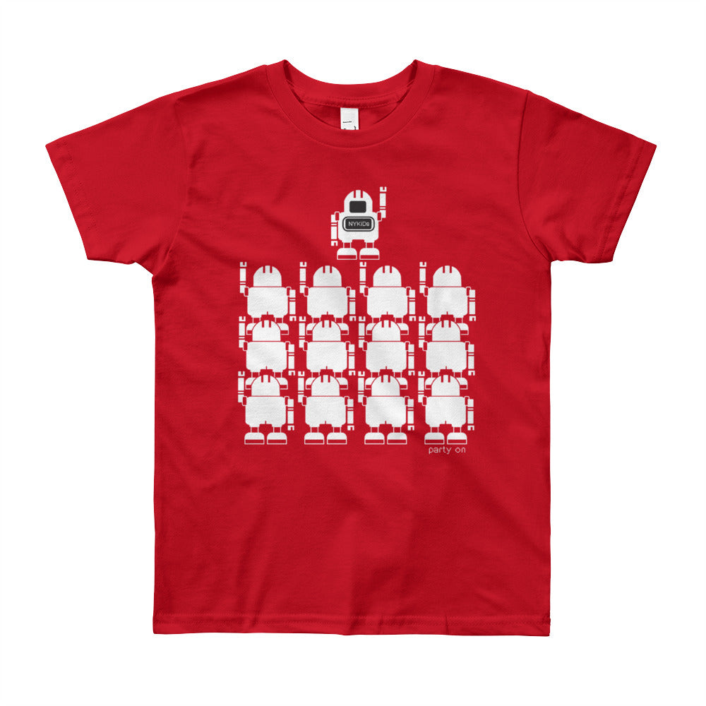 NYKiDs Hail to your leaders- PARTY ON / Youth Short Sleeve T-Shirt