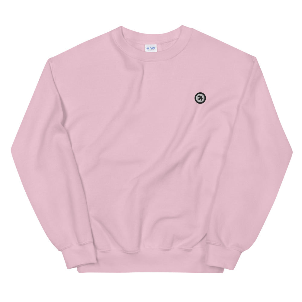 UPWARD FACING DOVE / Unisex Embroidered Sweatshirt