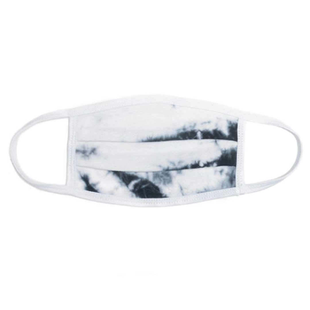 USA MADE Comfort Cotton / Face Mask - INDIGO TIE DYE