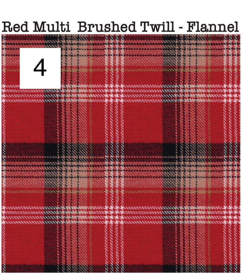SMALL BATCH STYLES- "ELEVATED TWILL FLANNELS"