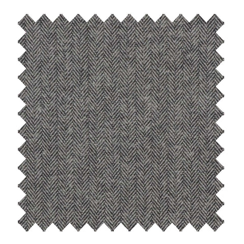 Cannon // Charcoal - Textured Cotton Flannel - Horn Button - SMALL BATCH STYLE