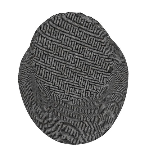 DENIM HERRINGBONE MOTIF -