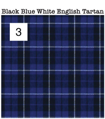 Roosevelt // Navy English Tartan - IN STOCK -  L