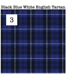 Roosevelt  // Navy English Tartan - SMALL BATCH STYLE