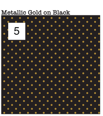 NIKO SMALL BATCH - "OG Metallic Gold Dots  #5"