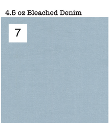 Cannon // BLEACHED DENIM -   SMALL BATCH SHIRT