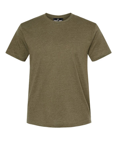 THE BOWERY ROCK N ROLL FIT TEE - Vintage Olive  Men's Knit T-Shirt By Robert James