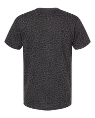 THE BOWERY ROCK N ROLL FIT TEE -  Stealth Leppard  Men's Knit T-Shirt By Robert James