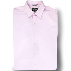 ANTHONY  // PRINK  SEA ISLAND 2 PLY BROADCLOTH  - FIne 2 3/4" spread Collar Dress Shirt- SMALL BATCH STYLE
