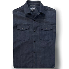 Axe  // 9 oz Indigo Denim Black Snap - SMALL BATCH SHIRTS