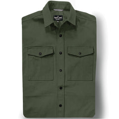 SB LACHINE  // CLASSIC - HERRINGBONE SHIRT JACKET - Yoke No Pockets  - 6 SMALL BATCH COLORS