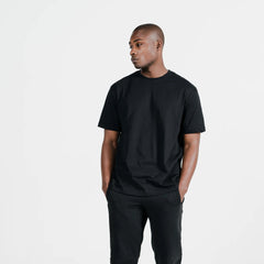 BRJ  BEDFORD // WHITE LINE - LUX 6 OZ Organic Cotton Tee -  American Grown Supima Cotton (Copy)