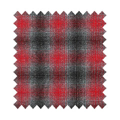 Tommy Gene // RED GREY BLACK SHADOW PLAID FLANNEL - SMALL BATCH STYLE