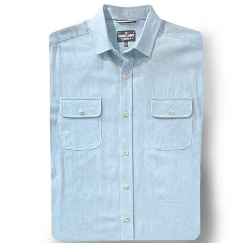 Cannon // BLEACHED DENIM -   SMALL BATCH SHIRT