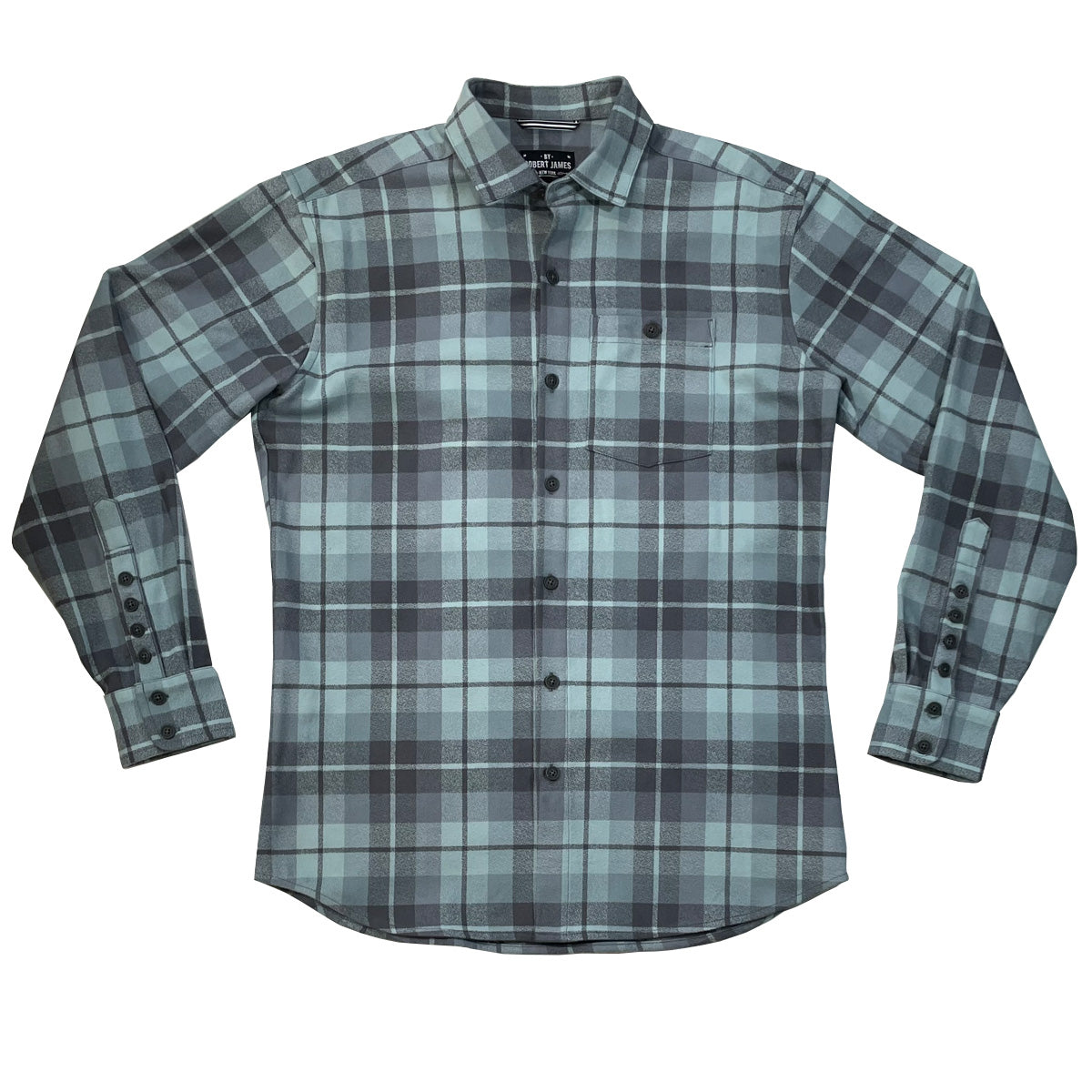 Dylan //  Sonic Blue Flannel - SMALL BATCH STYLE