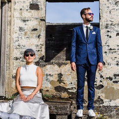 CUSTOM MADE NEWMAN WOOL SUIT // ELI HORNE  - CUSTOM MADE + FITTED - WEDDING NEW ZEALAND